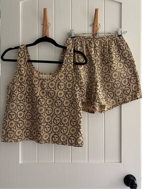 Po-Em handwoven cotton set - Sun Flower